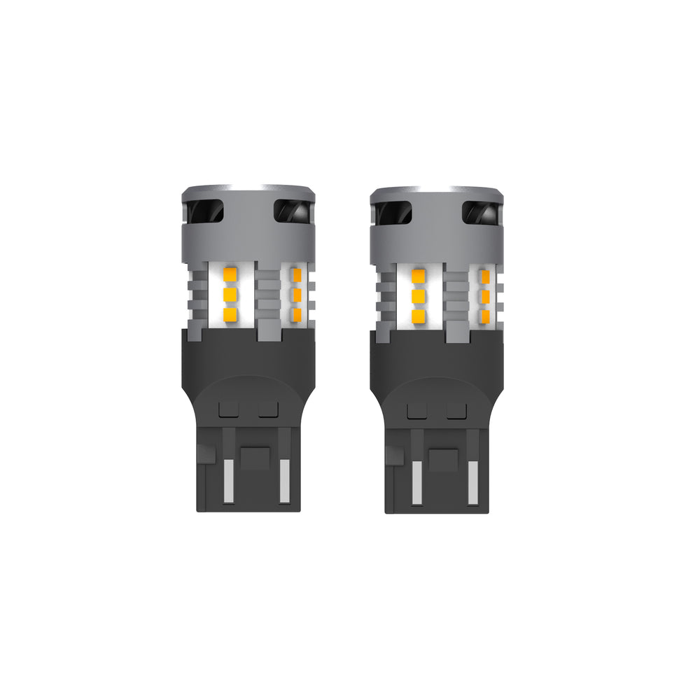 ARC Lighting Eco series 7440/7443 LED Mini Bulbs, CAN bus Amber, 360° Diffused, Plug and - Part 3373A