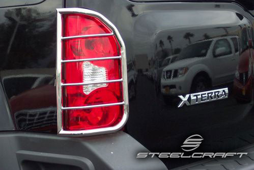 Steelcraft Taillight Guards - Black - 2014 Nissan Xterra (34120)