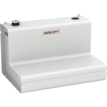 Weather Guard 75 Gallon L-Shape Steel Transfer Tank, White (352-3-03)