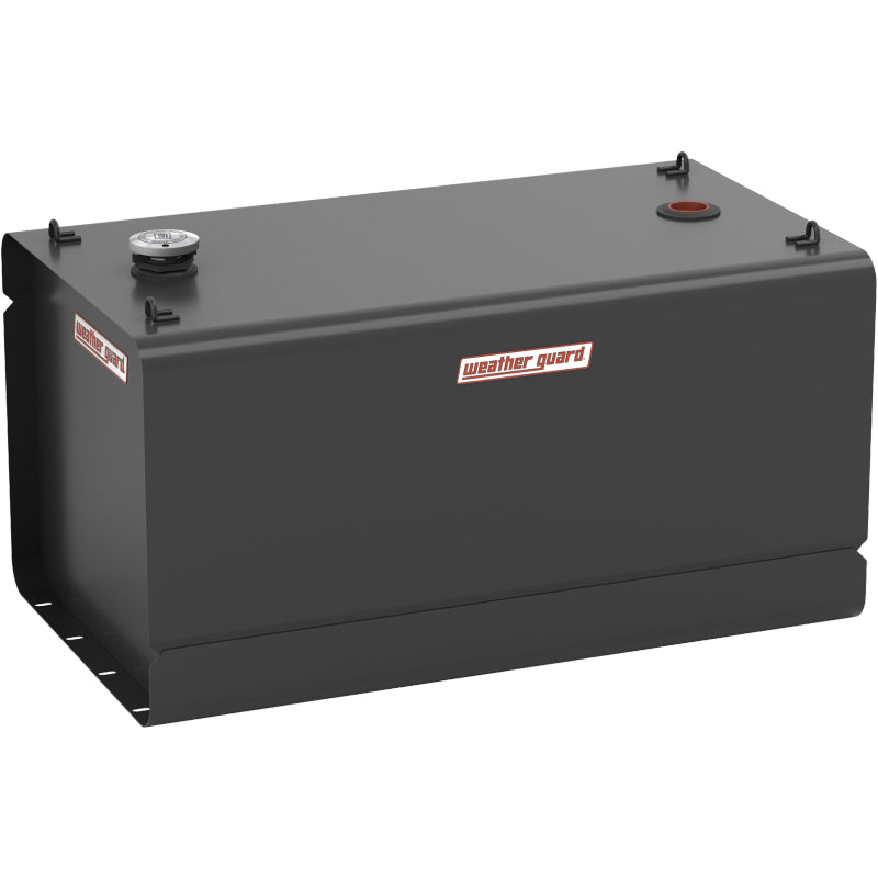 Weather Guard 100 Gallon Rectangle Steel Transfer Tank, Textured Matte Black (358-52-03)