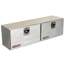 Weather Guard 64 in Aluminum Top Mount Tool Box, Double Door, Bright Aluminum (364-0-02)
