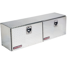 Weather Guard 64 in Aluminum Top Mount Tool Box, Double Door, Bright Aluminum (365-0-02)