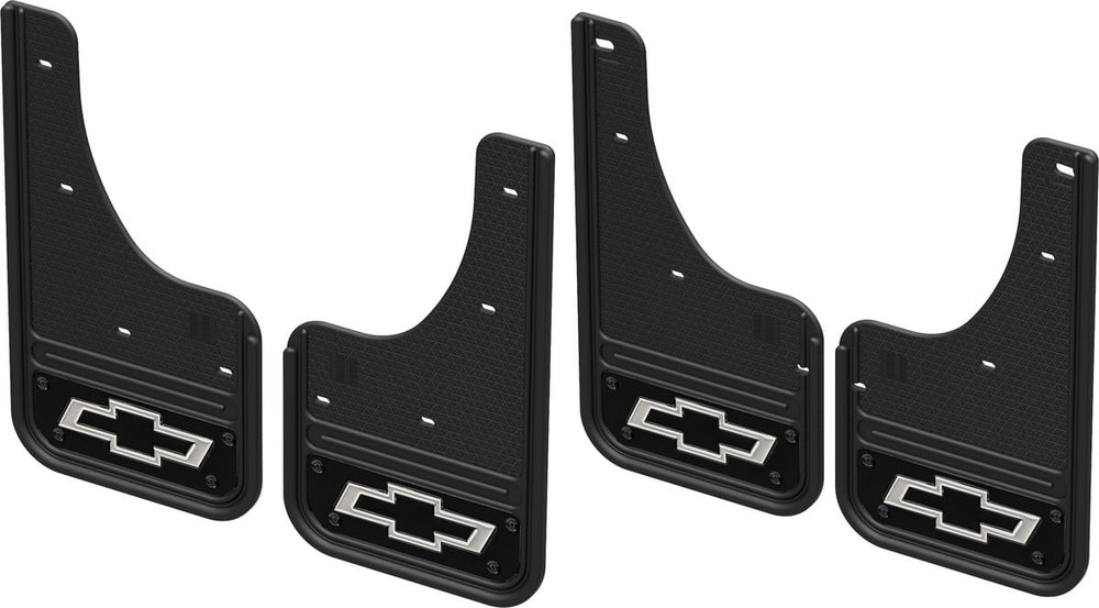 Gatorback CN Mud Flaps - Black/AL - 24-26 Chev Colorado ZR2 Bison; CN KIT: Front & Rear - GCN216K-AA