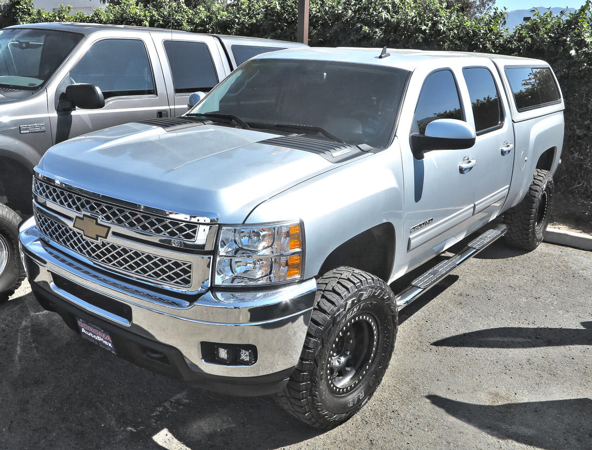 Steelcraft 4X Series Sidebars - Stainless Steel - 2014-2018 Chevy Silverado / GMC Sierra Crew Cab (40-02227)