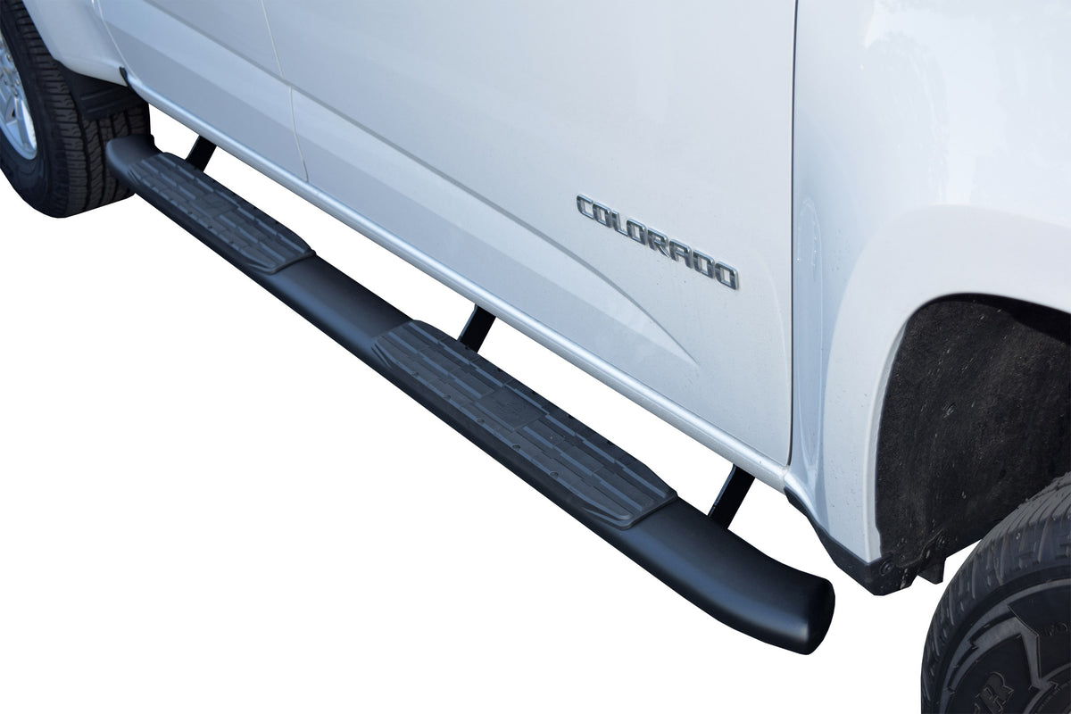 Steelcraft 4X Series Sidebars - Textured Black - 2015-2025 Chevy Colorado/GMC Canyon Crew Cab (40-04500)