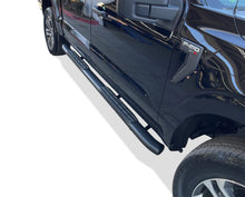 Steelcraft 4X Series Sidebars - Textured Black - 2015-2025 Ford F150 / 2022-2025 Ford F150 Lightning / 2017-2025 Ford Super Duty Super Crew Cab (40-14300)