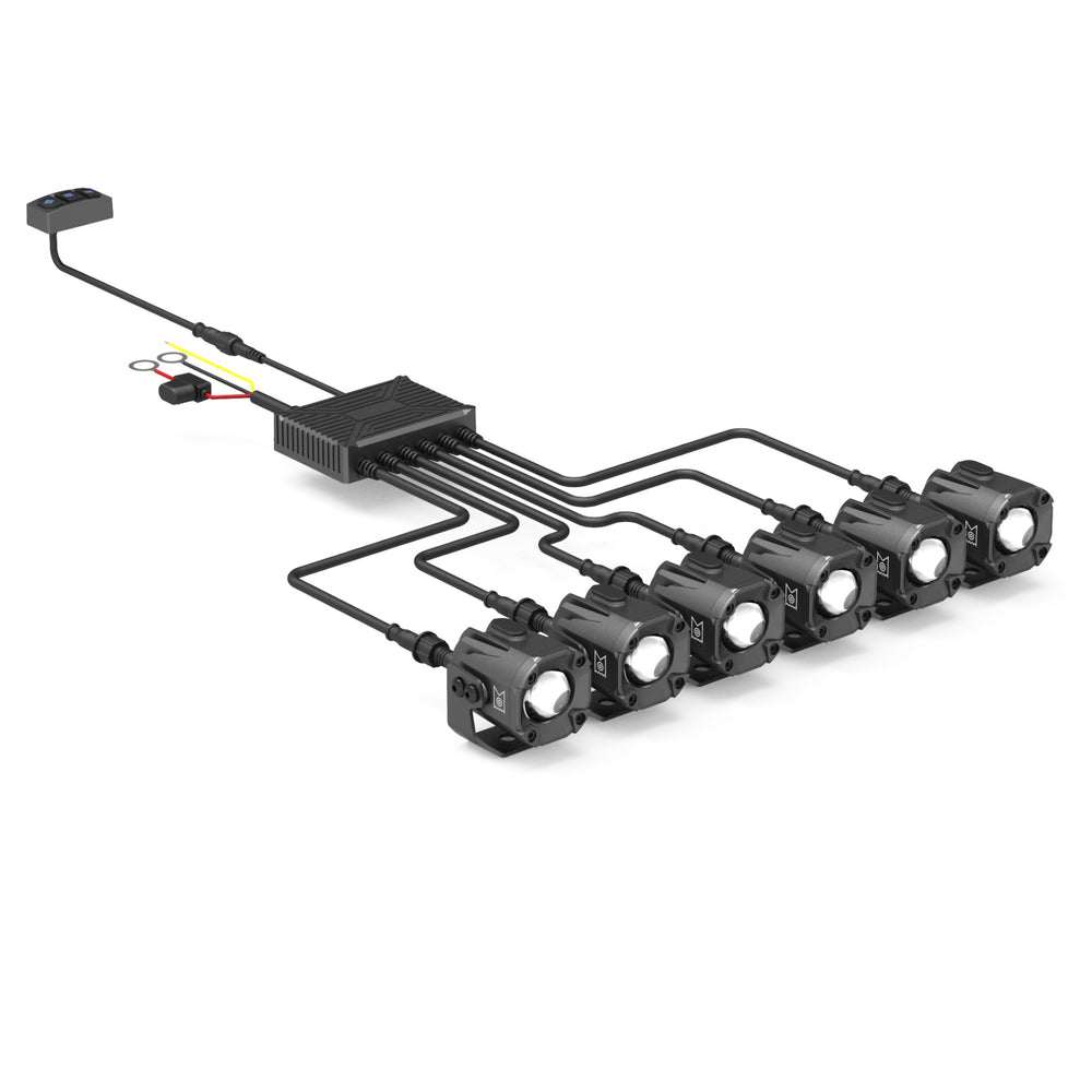 ARC Lighting Concept Pod Mini I, Dual Color, Driving Beam (6 EA) - Part 4116D