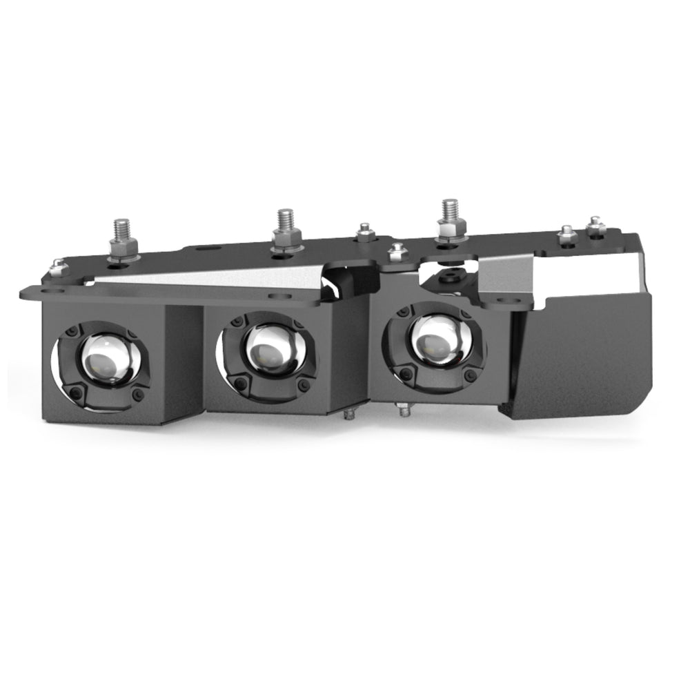 ARC Lighting Concept Pod Mini Bronco Steel Bumper Triple Fog Light Kit (6 Pods) - Part 411B1