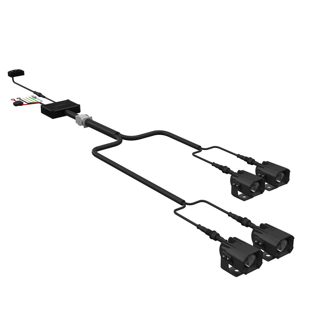 ARC Lighting Concept Pod Mini II, Dual Color, Driving Beam (4 EA) - Part 4124D