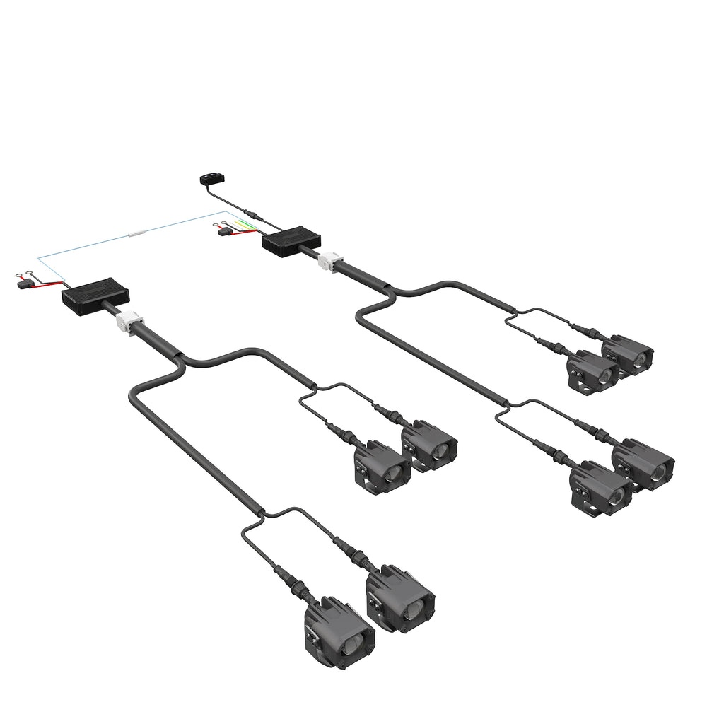 ARC Lighting Concept Pod Mini II, Dual Color, Driving Beam (8 EA) - Part 4128D