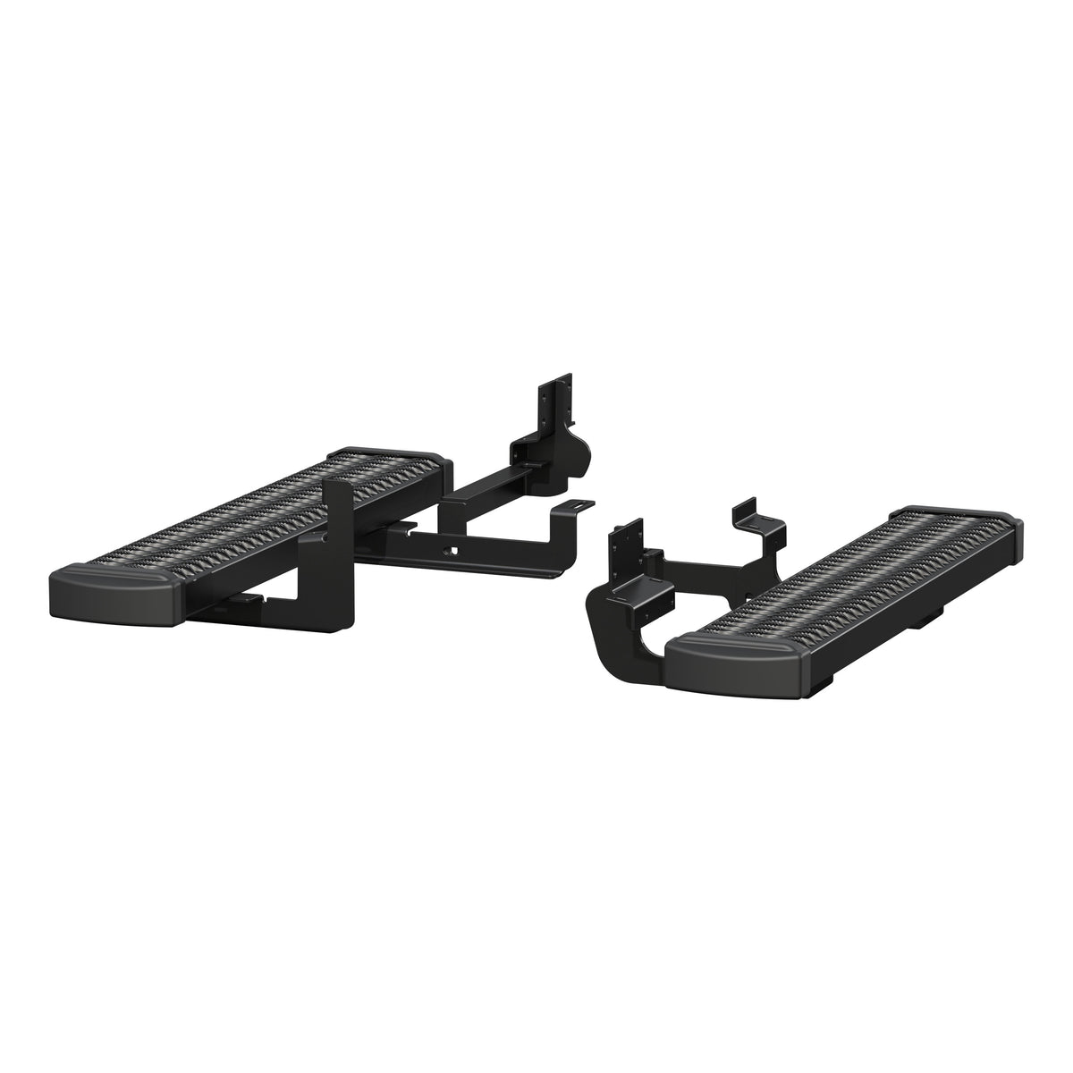 LUVERNE 415036-401740 Grip Step Black Aluminum 36-Inch Cargo Van Running Boards, Select Ford E-Transit