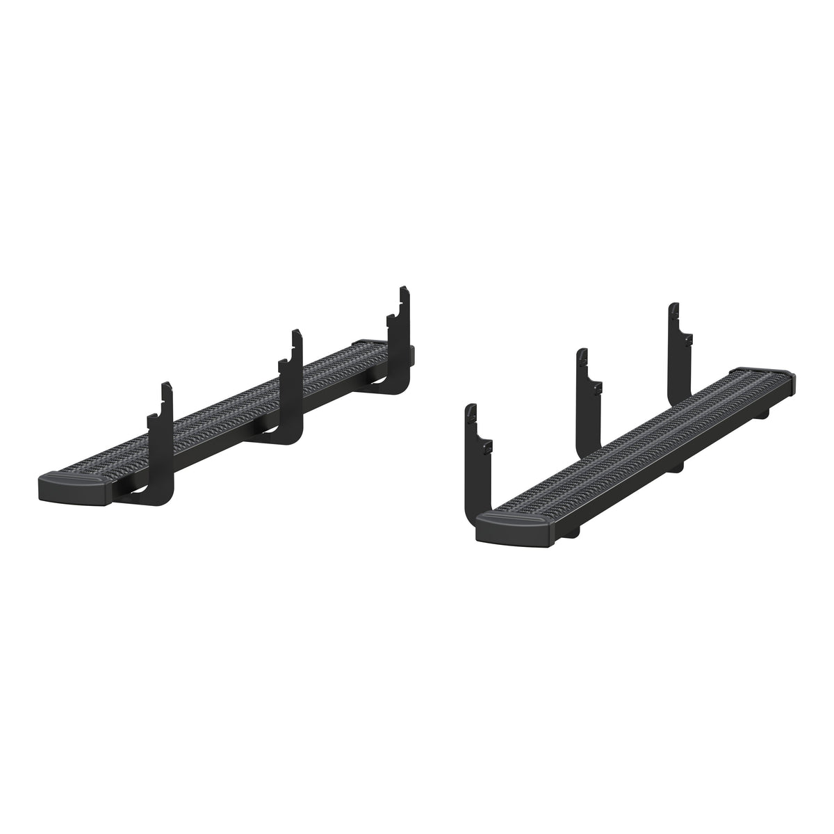 LUVERNE 415078-401734 Grip Step Black Aluminum 78-Inch Truck Running Boards, Select Ford F-250, F-350, F-450, F-550 Super Duty