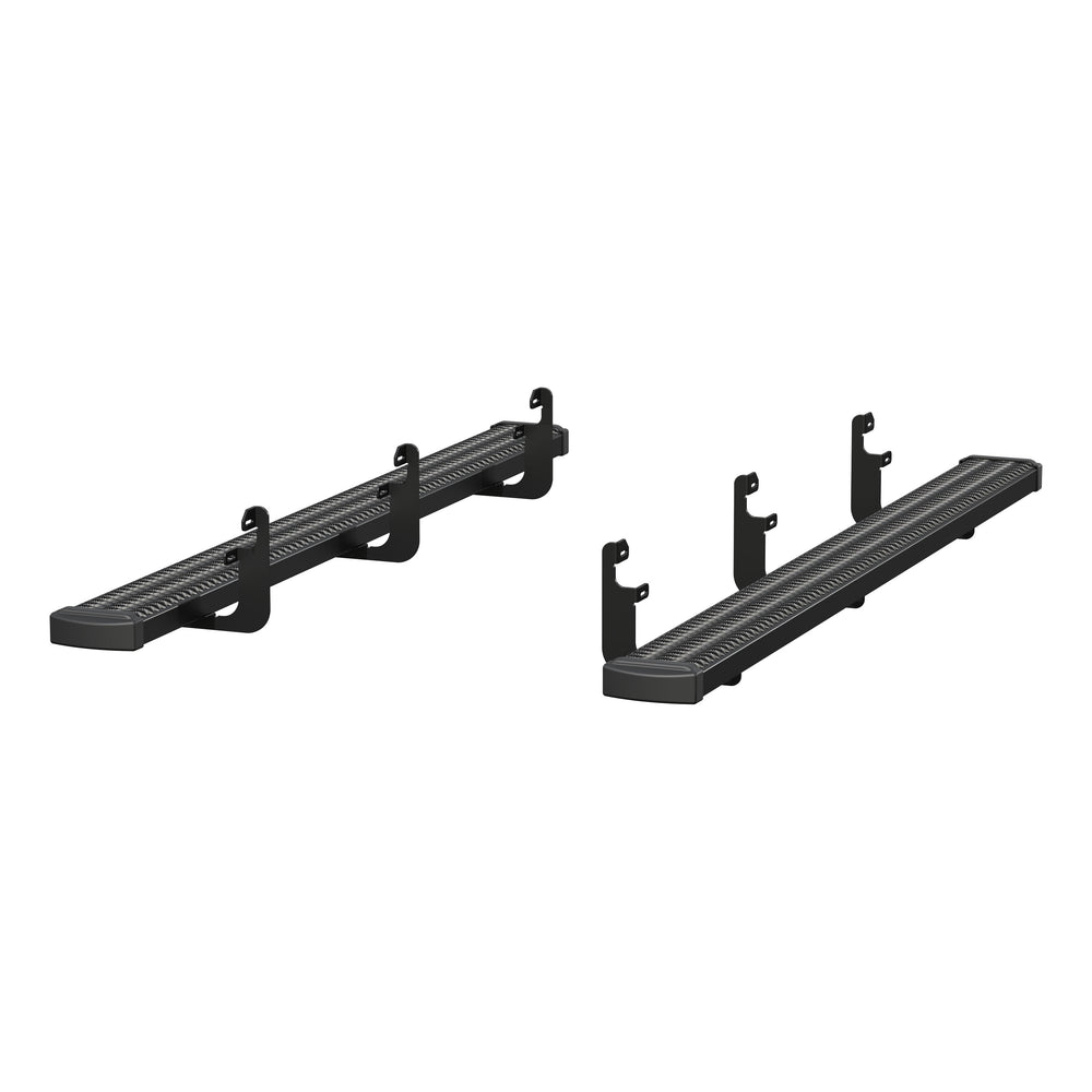 LUVERNE 415088-401535 Grip Step Black Aluminum 88-Inch Truck Running Boards, Select Ford Lightning