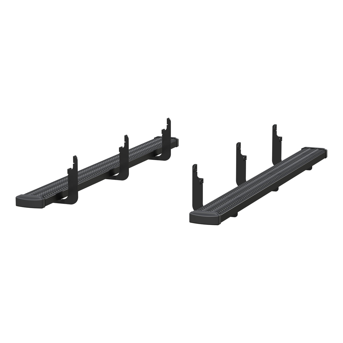 LUVERNE 415088-401734 Grip Step Black Aluminum 88-Inch Truck Running Boards, Select Ford F-250, F-350, F-450, F-550 Super Duty