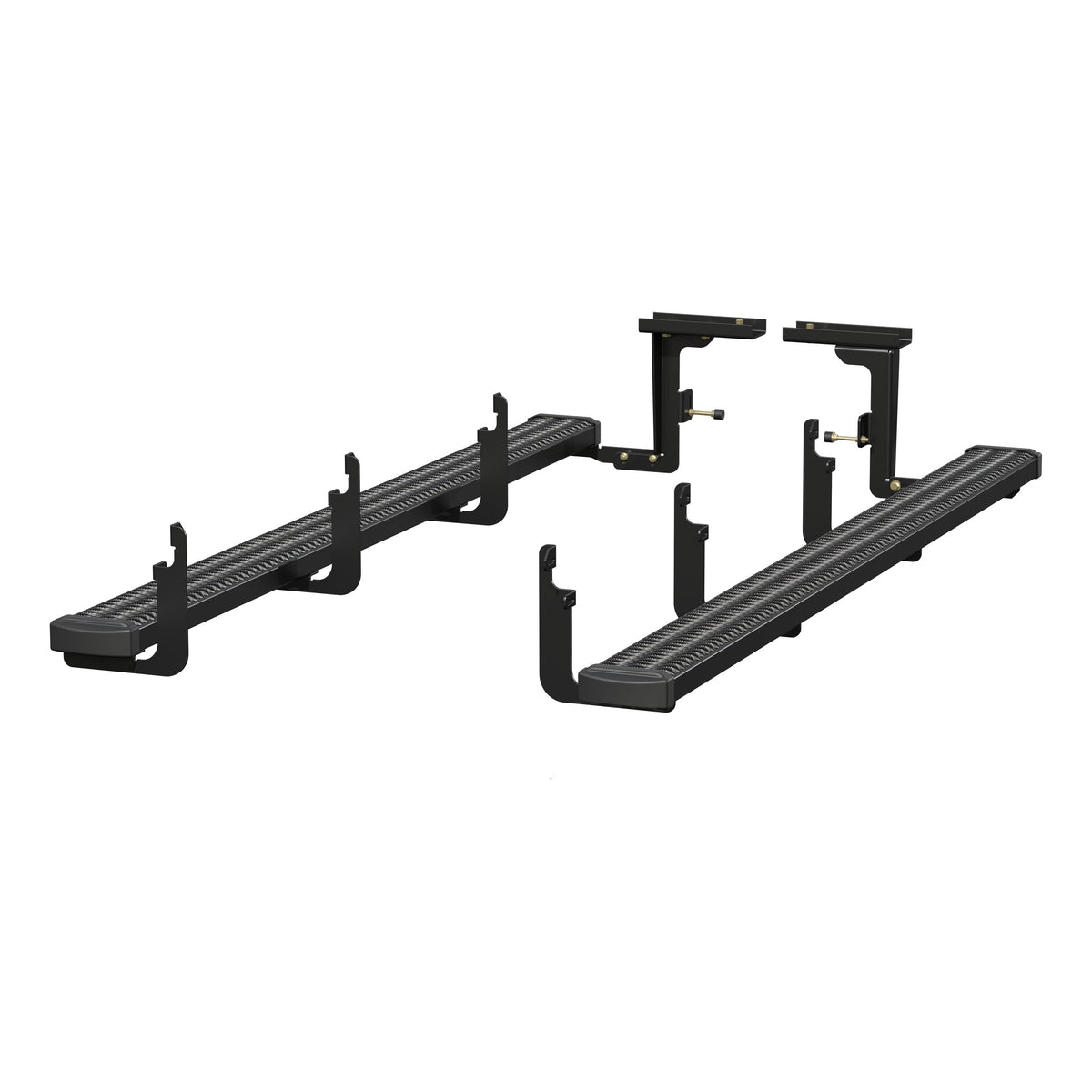 LUVERNE 415098-401733 Grip Step Aluminum 98-In Wheel to Wheel Running Boards, Fits Select Ford F-250, F-350 and F-450 Super Duty