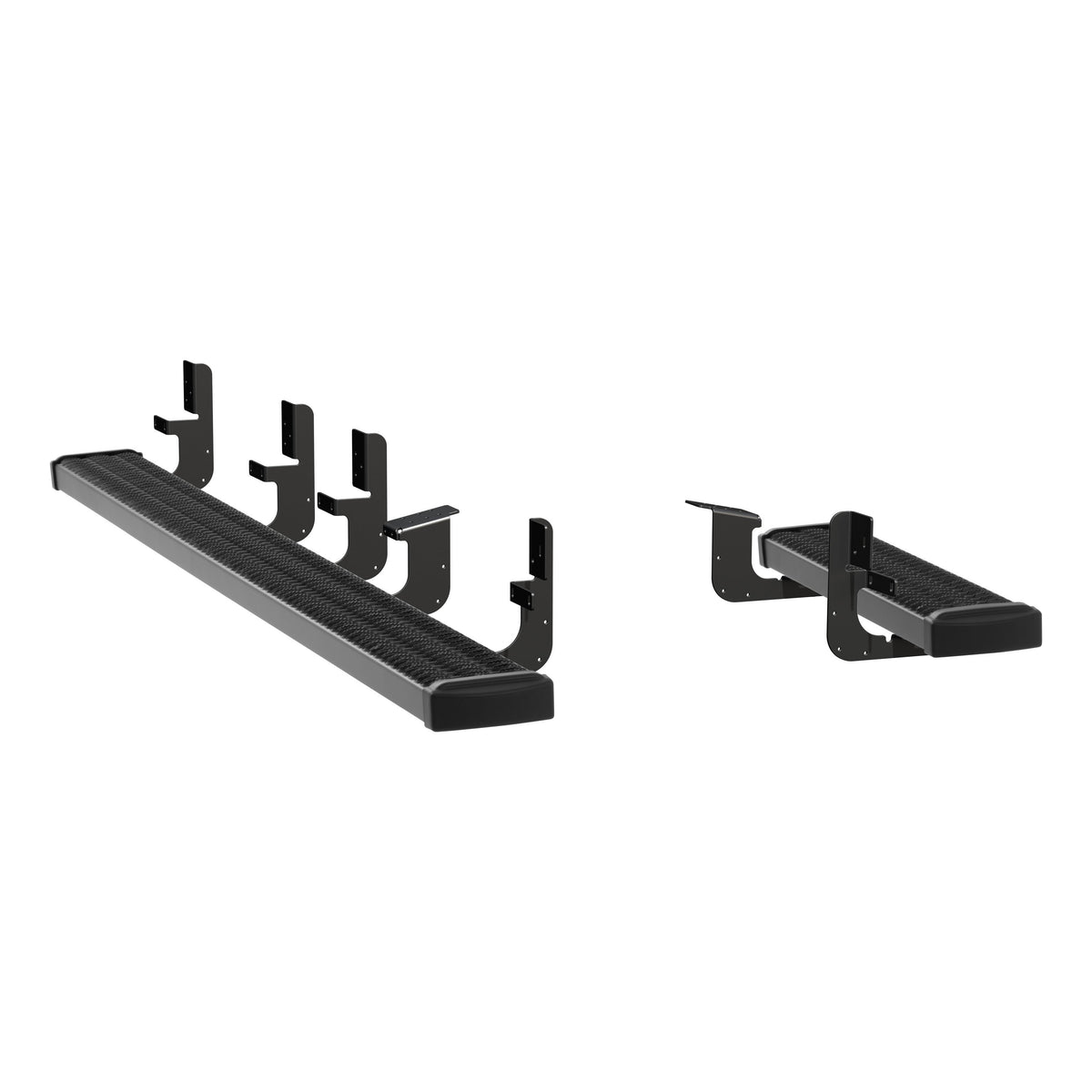 LUVERNE 415100-401477 Grip Step Black Aluminum 100-Inch, 36-Inch Van Running Boards, Compatible with Select Ram ProMaster