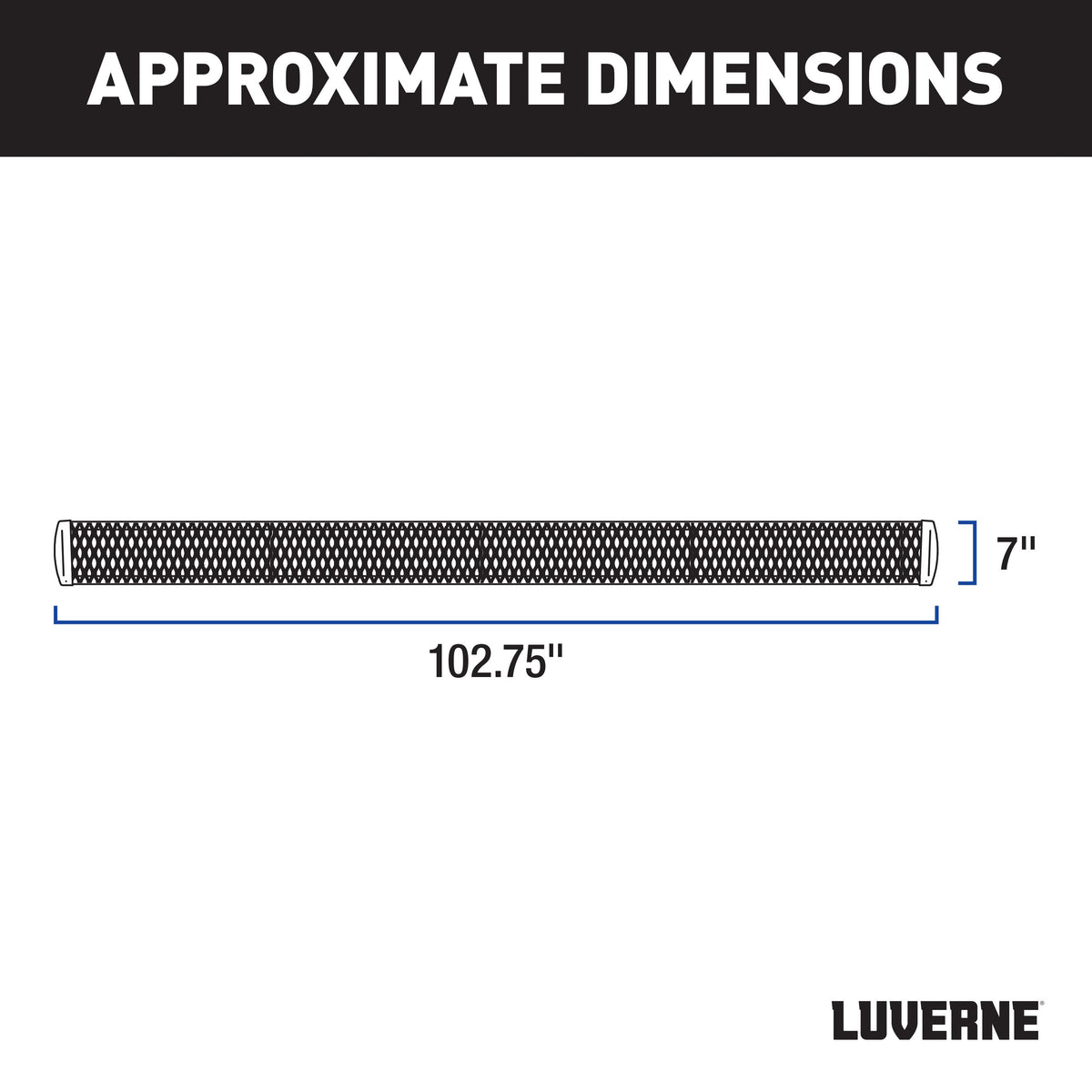 LUVERNE 415102-401449 Grip Step Aluminum 102-In Wheel to Wheel Running Boards, Compatible with Select Chevrolet Silverado, GMC Sierra HD