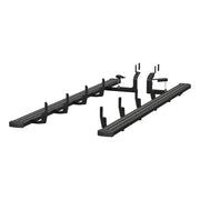 LUVERNE 415125-401449 Grip Step Black Aluminum 125-In Wheel to Wheel Running Boards, Select Chevrolet Silverado, GMC Sierra 2500, 3500 HD