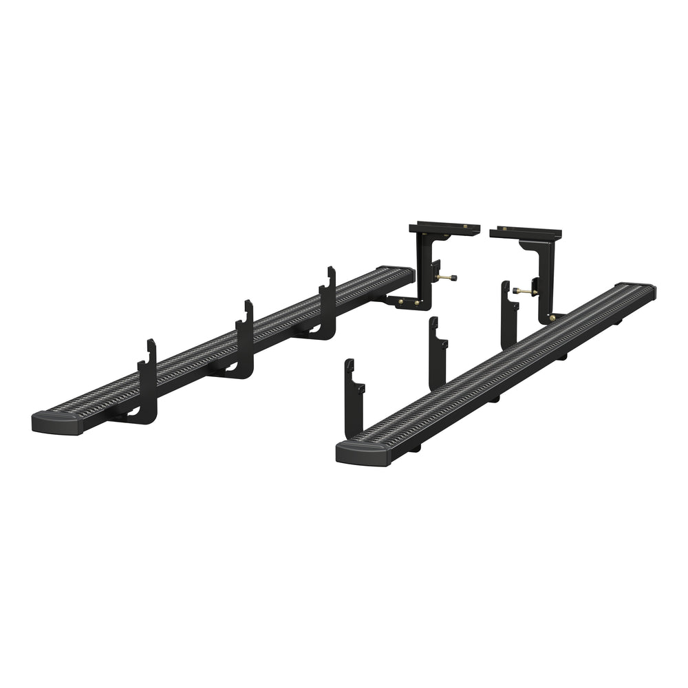 LUVERNE 415125-401733 Grip Step Aluminum 125-In Wheel to Wheel Running Boards, Fits Select Ford F-250, F-350 and F-450 Super Duty