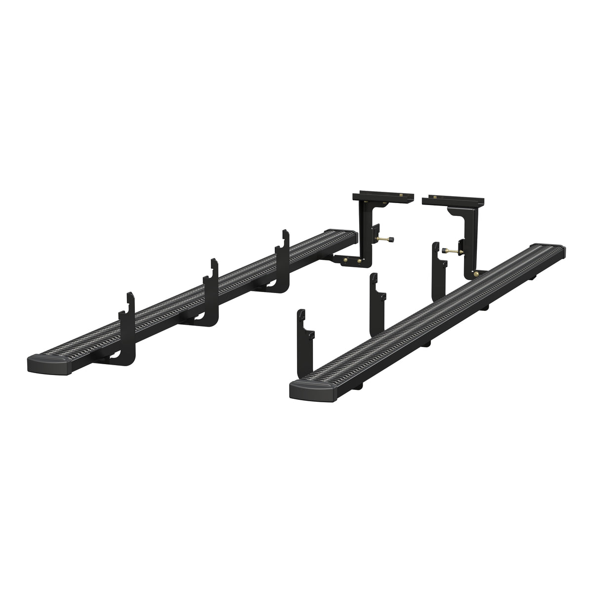 LUVERNE 415125-401733 Grip Step Aluminum 125-In Wheel to Wheel Running Boards, Fits Select Ford F-250, F-350 and F-450 Super Duty