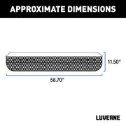 LUVERNE 415358-571503-0 Impact Shock-Absorbing Rear Bumper Step Fleet Kit, Fits Select Ram ProMaster 1500, 2500, 3500