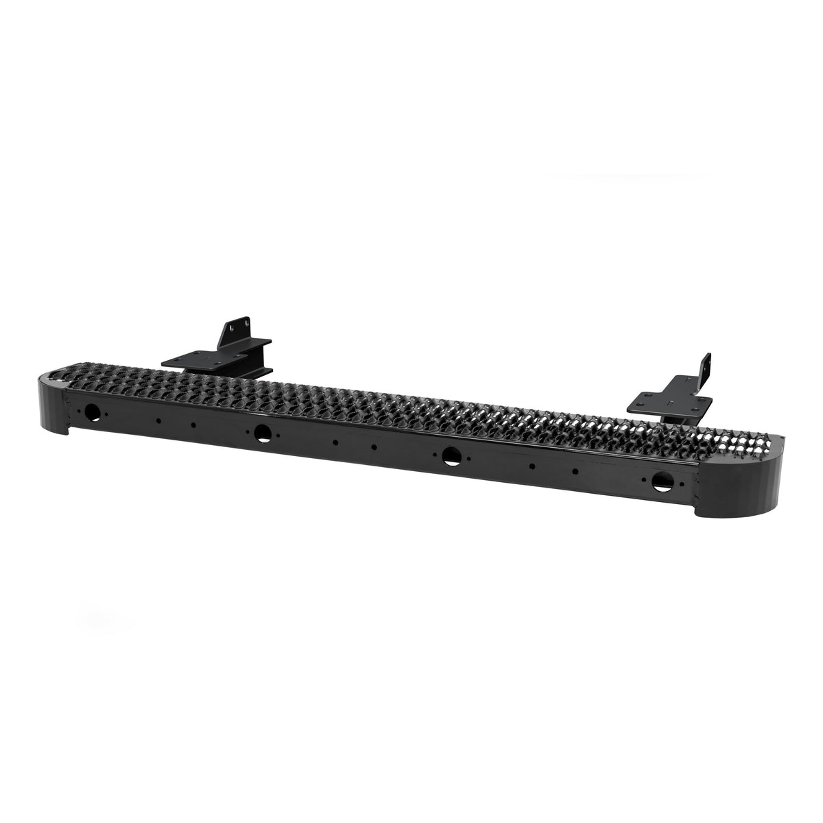 LUVERNE 415358-571512 Impact Cargo Van Rear Bumper Guard and Step, Fixed Brackets, Compatible with Select Ford Transit 150, 250, 350
