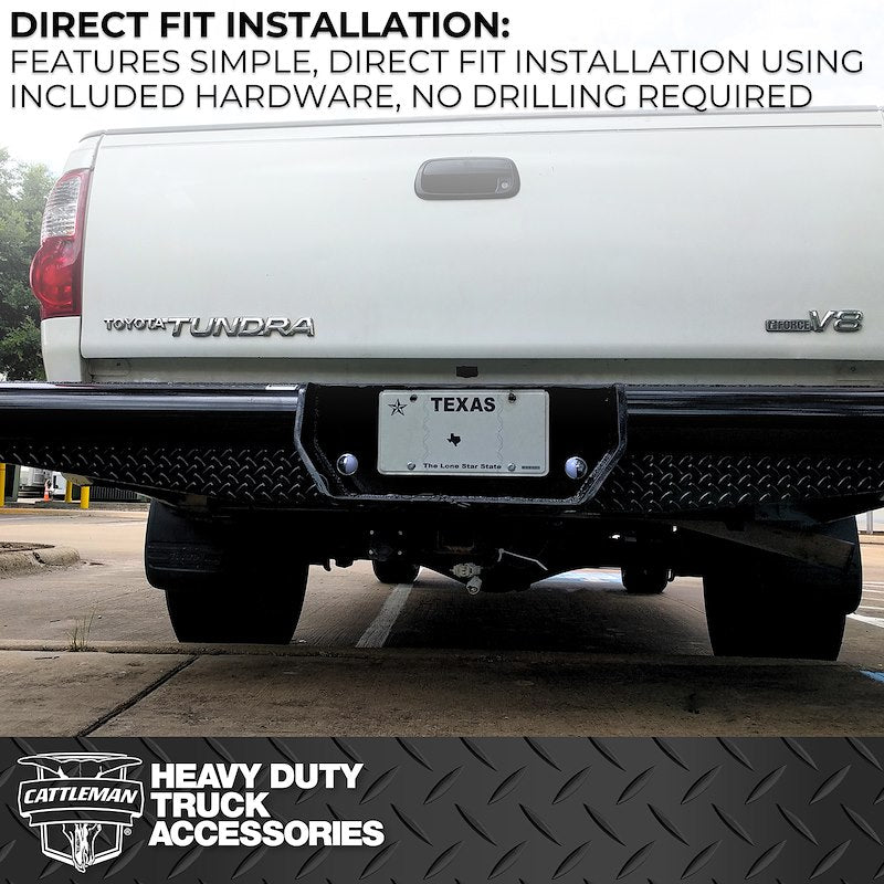 Cattleman HD Rear Bumper - 2019-2026 Ram 3500 (4233S)