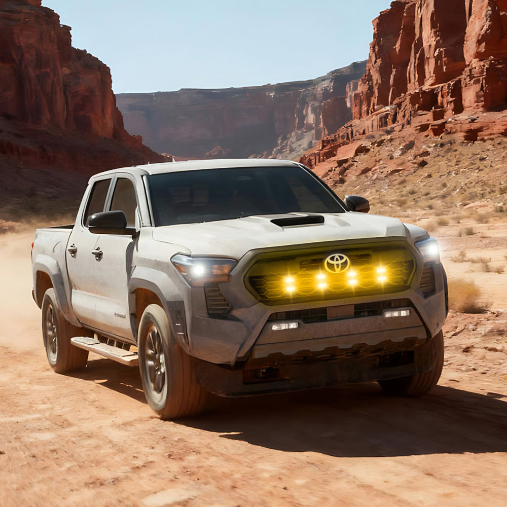 ARC Lighting Tiny Monster Grille Kit, Tacoma TRD Pro/Sport/Offroad, 2025, 8 Pods - Part 43TD8