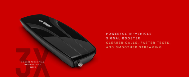 weBoost Dash Cell Phone Signal Booster & Qi2 Wireless Charger - 471082