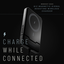 weBoost Dash Cell Phone Signal Booster & Qi2 Wireless Charger - 471082
