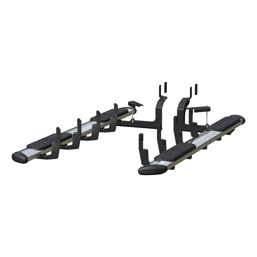 LUVERNE 477093-401449 Regal 7 Stainless Steel 93-In Wheel to Wheel Truck Side Steps, Select Chevrolet Silverado, GMC Sierra 2500, 3500 HD