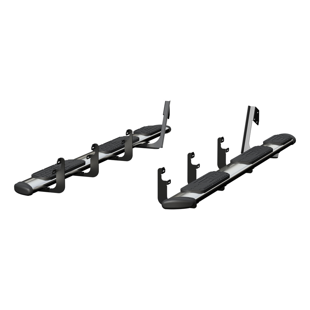 LUVERNE 477102-401536 Regal 7 Stainless Steel 102-In Wheel to Wheel Truck Side Steps, Select Ford Lightning