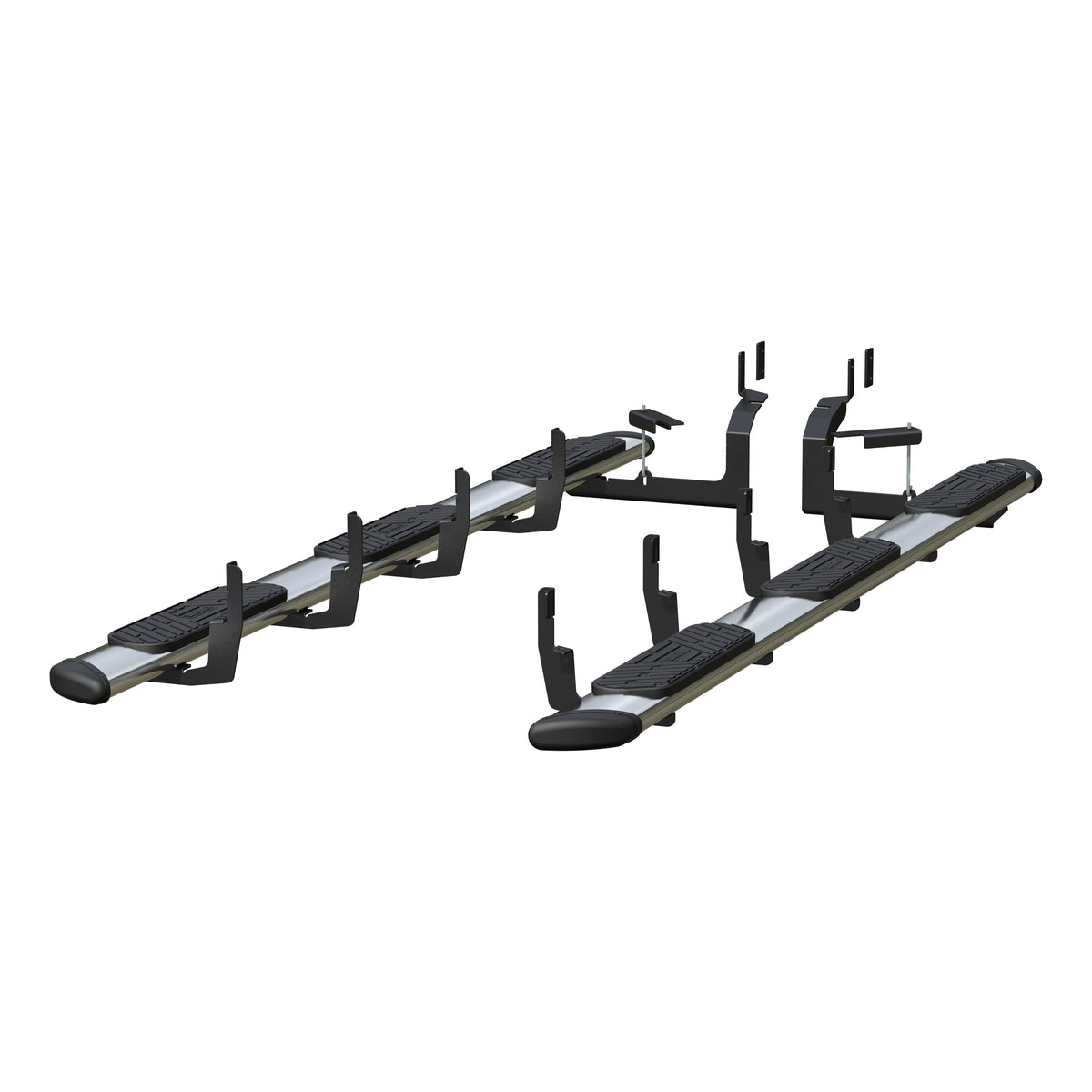 LUVERNE 477125-401449 Regal 7 Stainless Steel 125-In Wheel to Wheel Truck Side Steps, Select Chevrolet Silverado, GMC Sierra 2500, 3500 HD