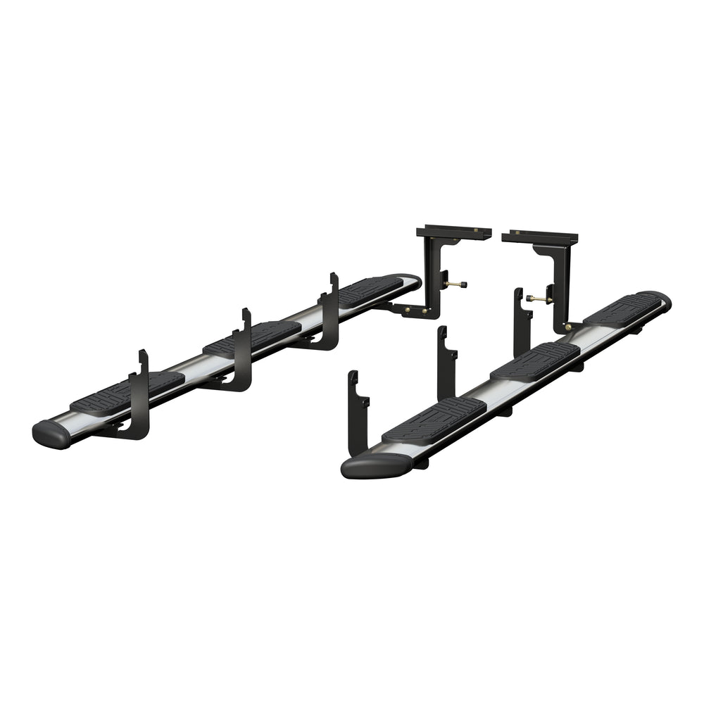 LUVERNE 477125-401733 Regal 7 Stainless Steel 125-In Wheel to Wheel Side Steps, Fits Select Ford F-250, F-350 and F-450 Super Duty