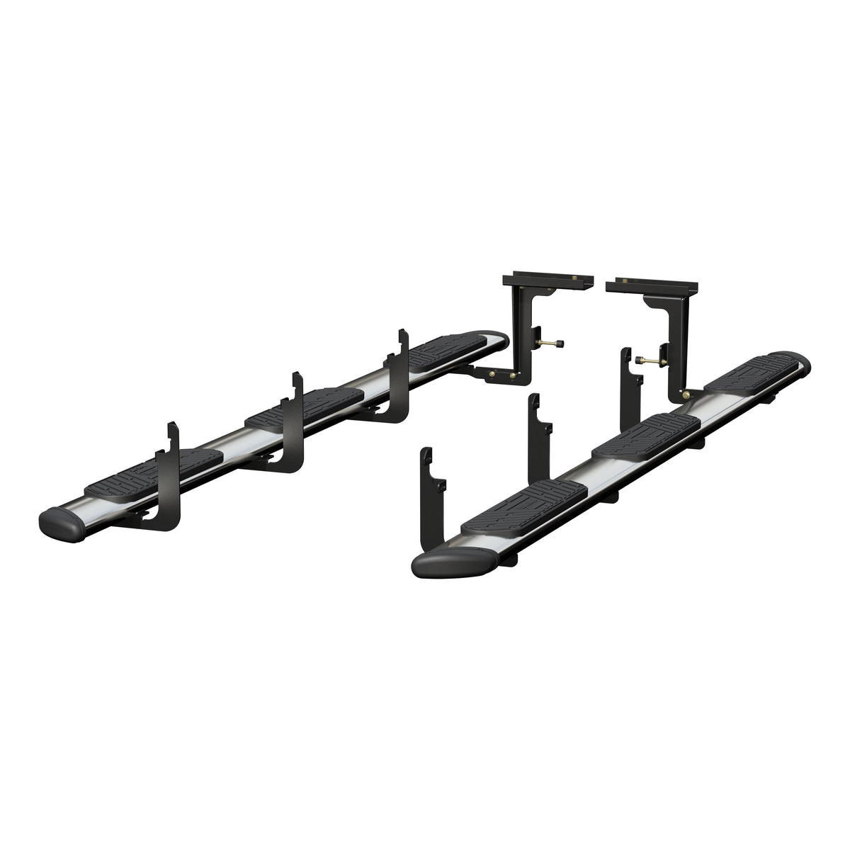 LUVERNE 477125-401733 Regal 7 Stainless Steel 125-In Wheel to Wheel Side Steps, Fits Select Ford F-250, F-350 and F-450 Super Duty