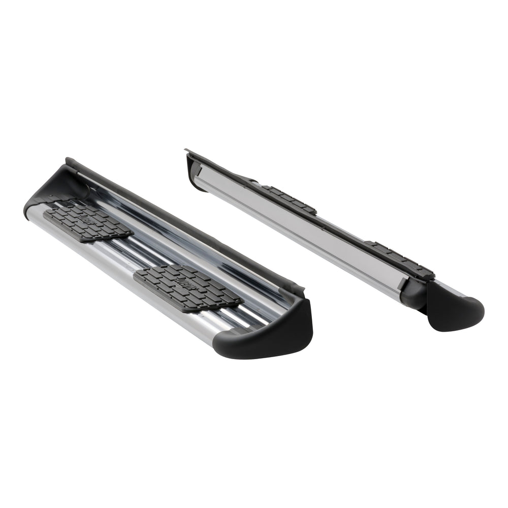 LUVERNE 480743-580743 Polished Stainless Steel Side Entry Steps Truck Running Boards, Select Chevrolet Silverado, GMC Sierra 1500, 2500, 3500 HD Crew Cab