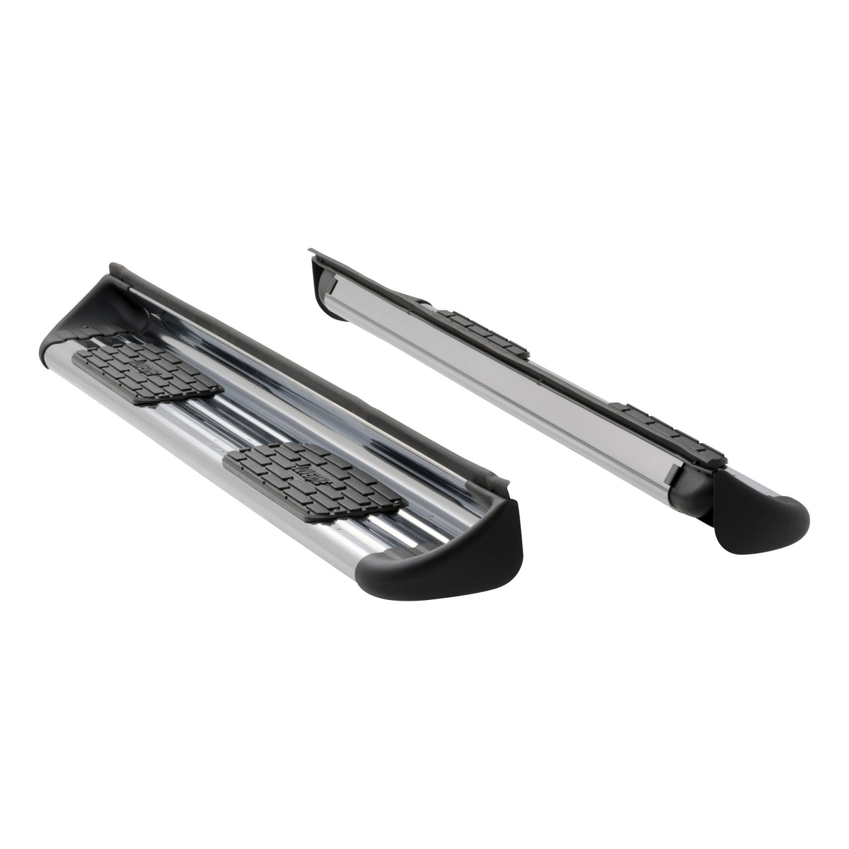 LUVERNE 480743-580743 Polished Stainless Steel Side Entry Steps Truck Running Boards, Select Chevrolet Silverado, GMC Sierra 1500, 2500, 3500 HD Crew Cab
