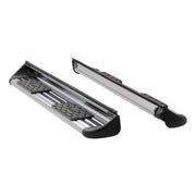 LUVERNE 480743-580743 Polished Stainless Steel Side Entry Steps Truck Running Boards, Select Chevrolet Silverado, GMC Sierra 1500, 2500, 3500 HD Crew Cab