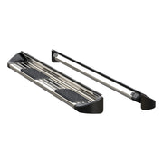LUVERNE 480744-581444 Polished Stainless Steel Side Entry Steps Truck Running Boards, Select Chevrolet Silverado, GMC Sierra 1500, 2500, 3500 HD Crew Cab