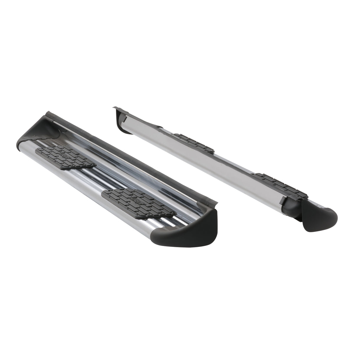 LUVERNE 481037-571633 Polished Stainless Steel Side Entry Steps Truck Running Boards, Select Ram 1500 Crew Cab