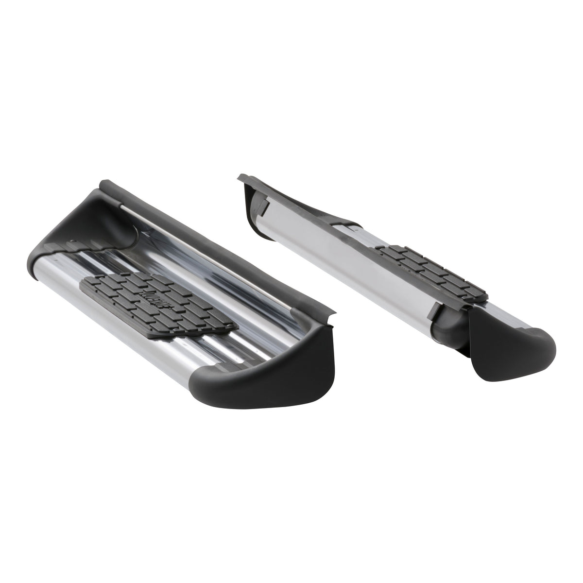 LUVERNE 481141-581141 Polished Stainless Steel Side Entry Steps Truck Running Boards, Select Chevrolet Silverado, GMC Sierra 1500, 2500, 3500 HD Regular Cab