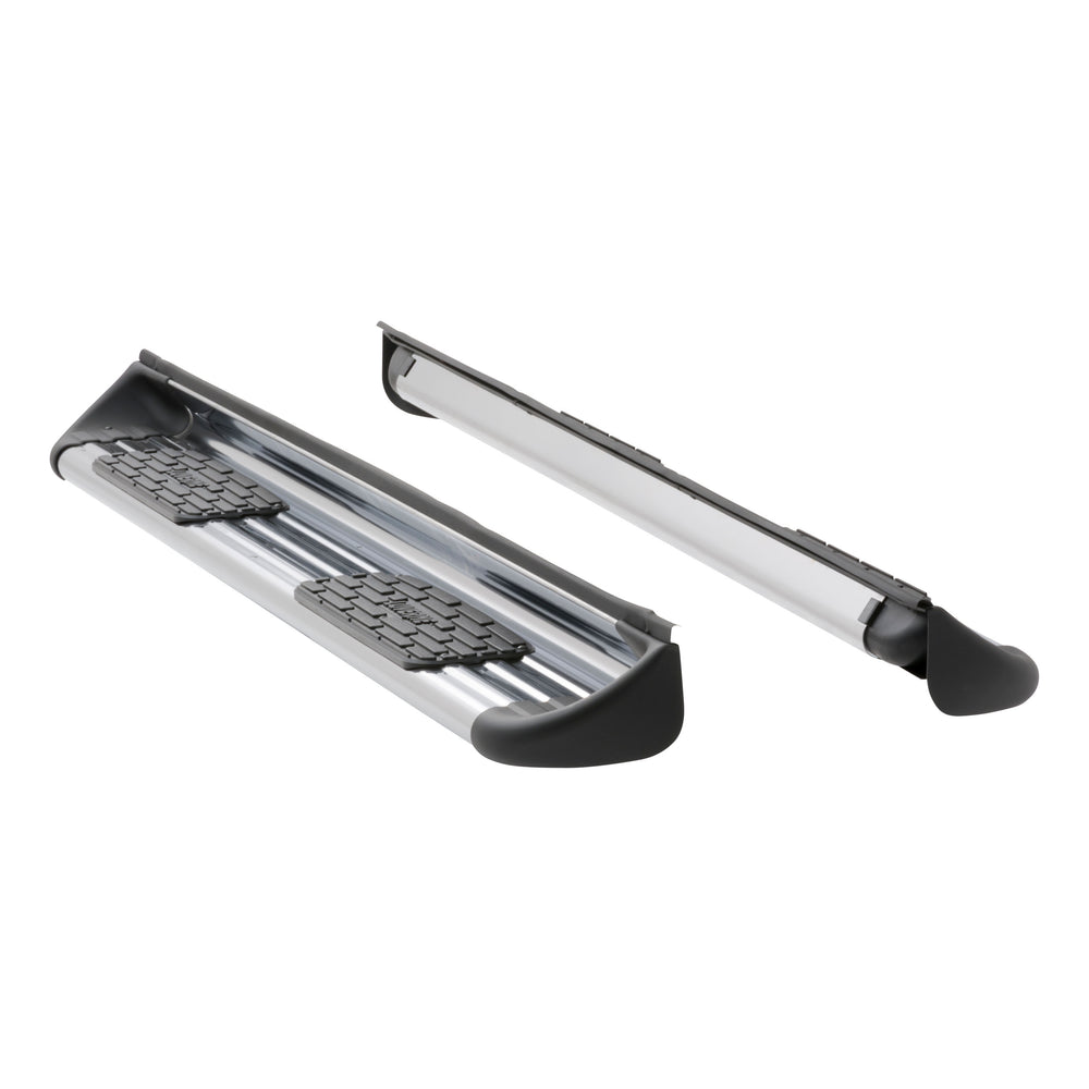 LUVERNE 481143-571743 Polished Stainless Steel Side Entry Steps Truck Running Boards, Select Chevrolet Silverado, GMC Sierra 2500, 3500 HD Crew Cab