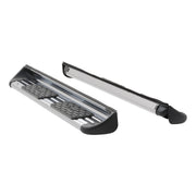 LUVERNE 481522-571521 Polished Stainless Steel Side Entry Steps Truck Running Boards, Select Ford F-150, F-250, F-350, F-450, F-550 Super Duty Extended Cab