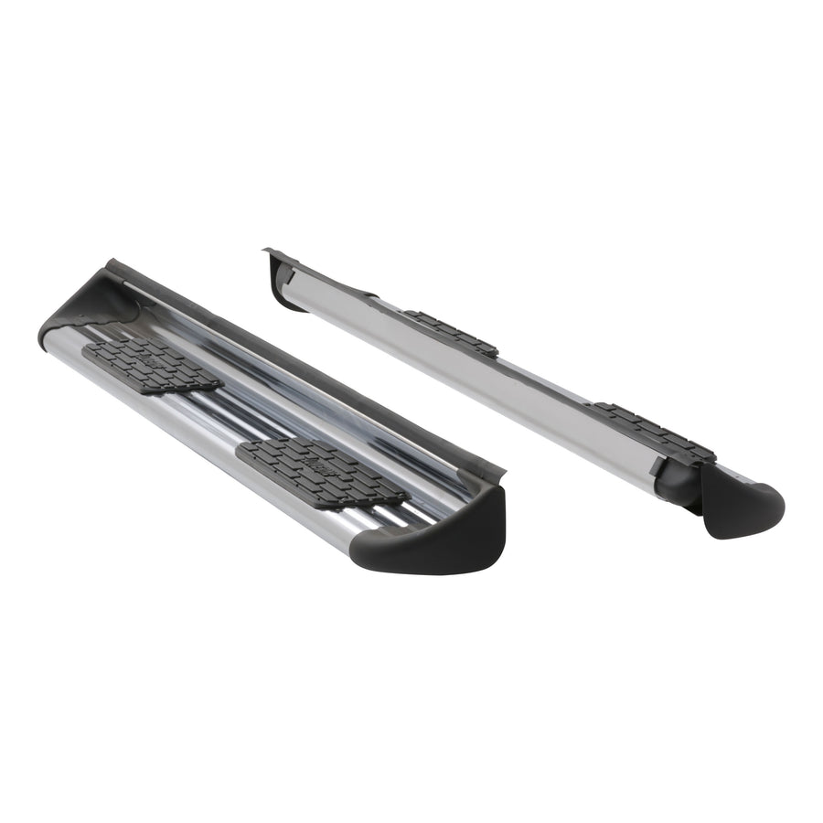 LUVERNE 481523-571523 Polished Stainless Steel Side Entry Steps Truck Running Boards, Select Ford F-150, F-250, F-350, F-450, F-550 Super Duty Super Crew