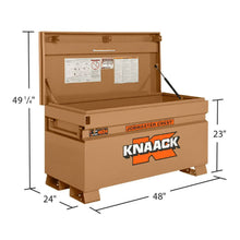 KNAACK 4824-KL JOBMASTER 48 in Jobsite Chest, 16 cu ft