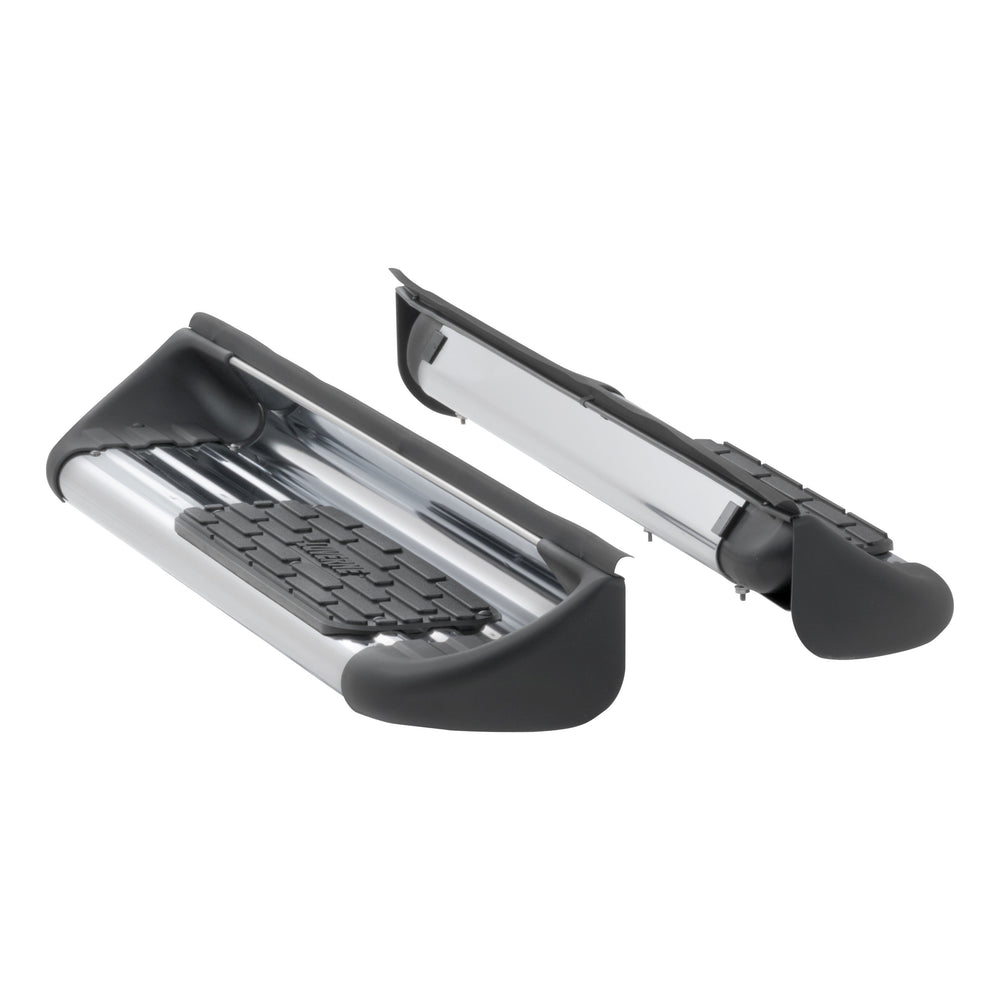 LUVERNE 489921-579921 Polished Stainless Steel Side Entry Steps Truck Running Boards, Select Ford F-250, F-350, F-450, F-550 Super Duty Regular Cab