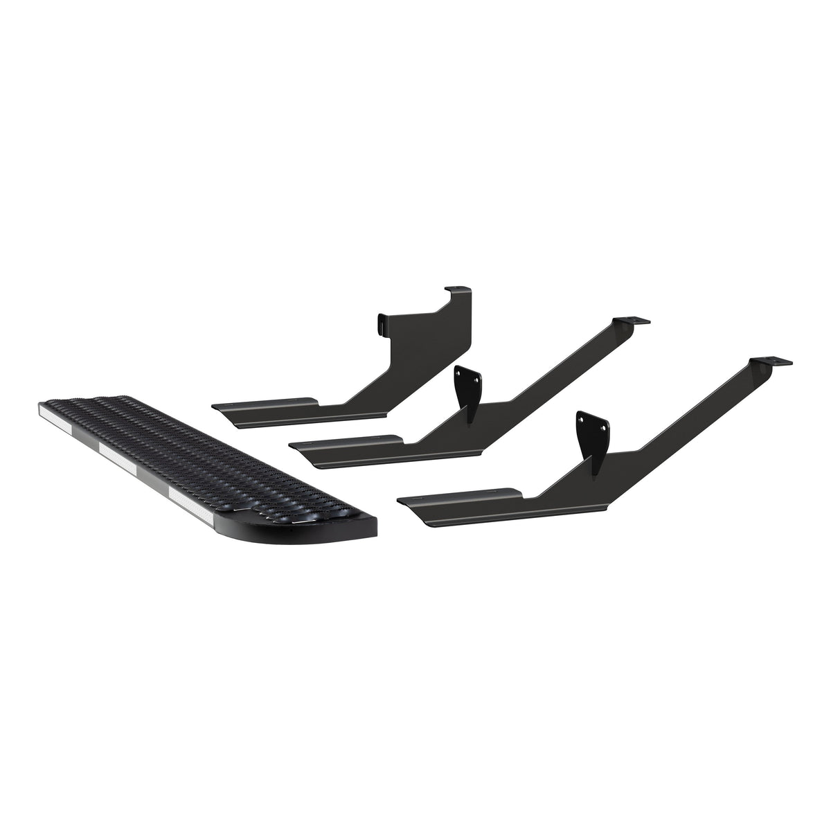 LUVERNE 495154-401801-0 Grip Step XL 9-1/2 x 54-In Steel Passenger Side Running Board Fleet Kit, Compatible with Select Ford Transit-150, 250, 350