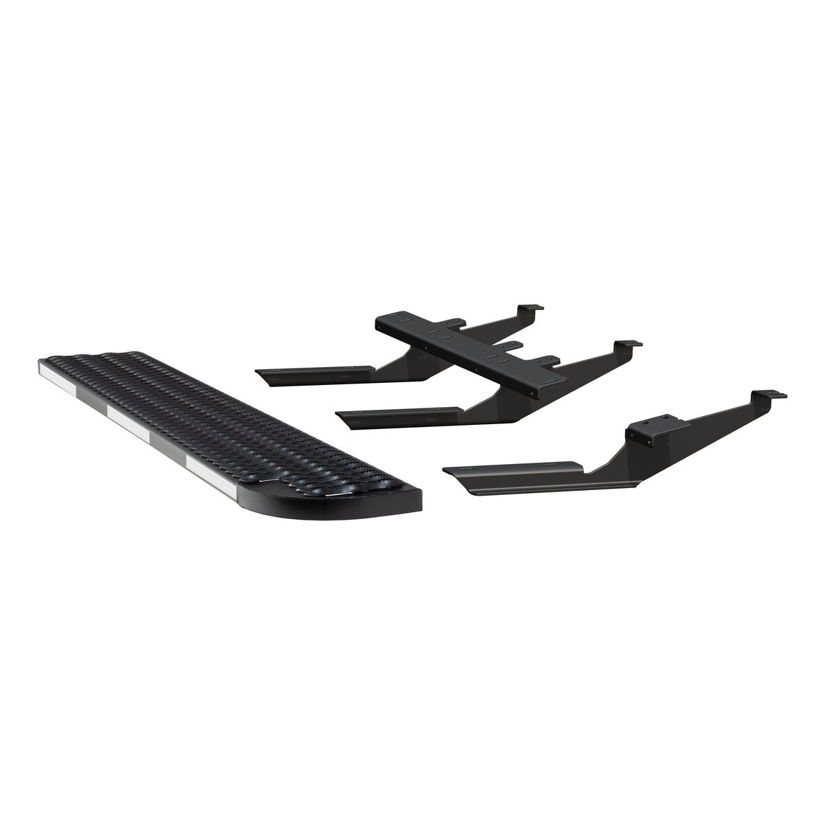 LUVERNE 495154-401802-0 Grip Step XL 9-1/2 x 54-In Steel Passenger Side Running Board Fleet Kit, Compatible with Select Ram ProMaster 1500, 2500, 3500