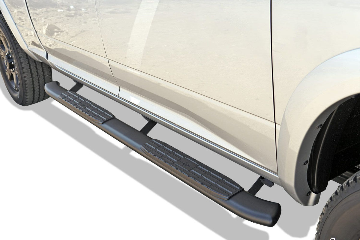 Steelcraft 4X Series Sidebars - Textured Black - 2014-2023 Toyota Tacoma Access Cab (40-30910)