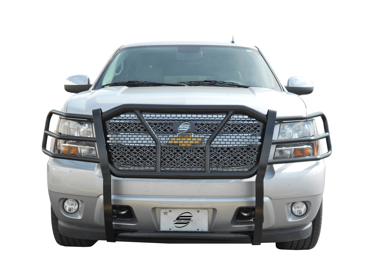 Steelcraft HD Grille Guards - Black - 2014 Chevy Suburban/Tahoe 1500 (50-0290)